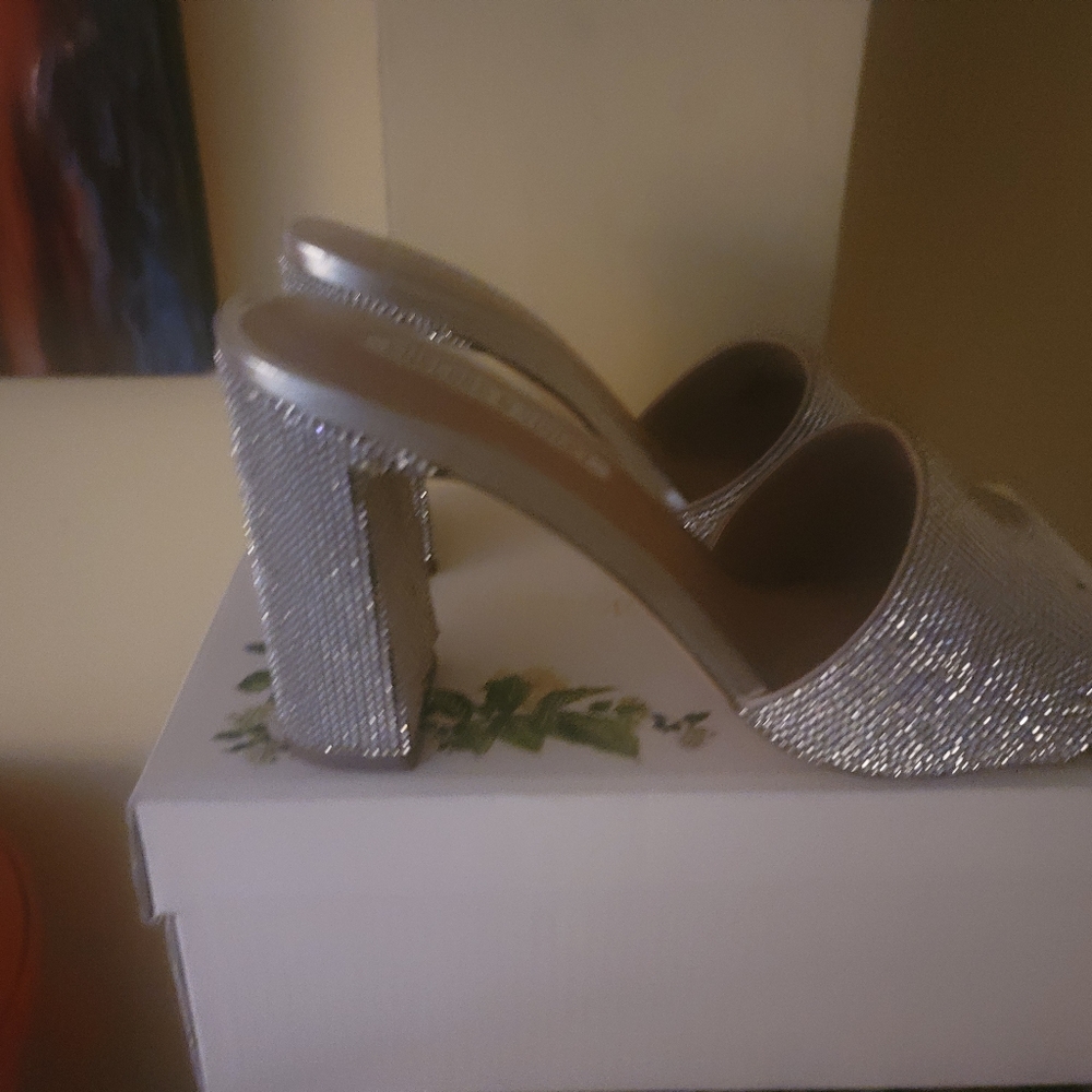Chelsea & Violet Rhinestone Mules - Picture 10 of 10